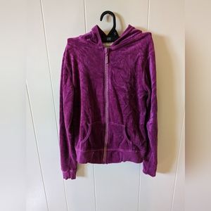 Women's velvet sweater